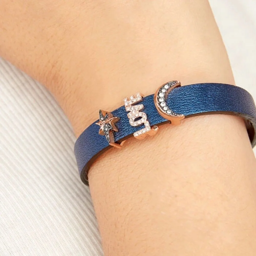 🩶5/$30 KEEP COLLECTIVE Rose Gold Star Bracelet Charm NEW
